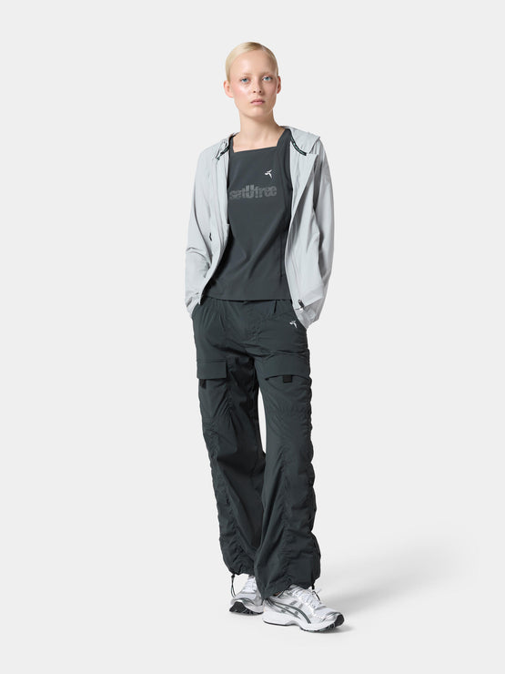 Tittallon Active Life Quick-Dry Knit Hooded Sports Jacket in Frost Gray, a second view