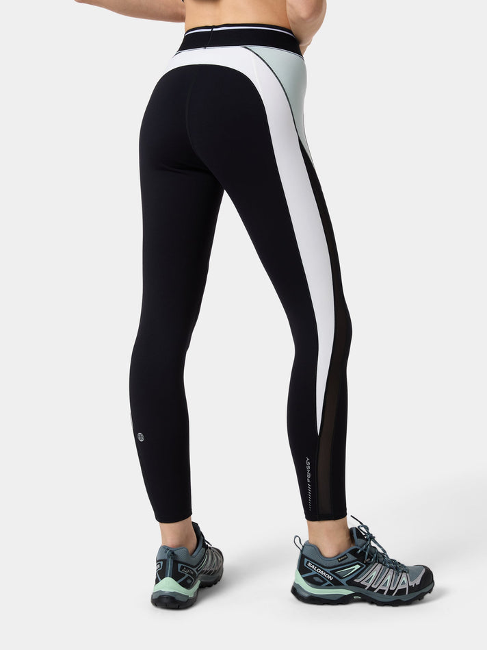 Fenggy ResistFlex MeshContour Pant in Abyss Opal, full figure on a pale studio ground